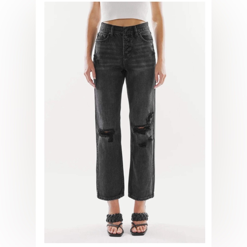 Wild Fable Women’s Super High Rise Tapered Black Jeans